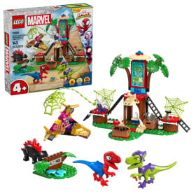 Constructor LEGO Marvel Spidey and Friends Spidey and Gobby's Raptor Battle 11200